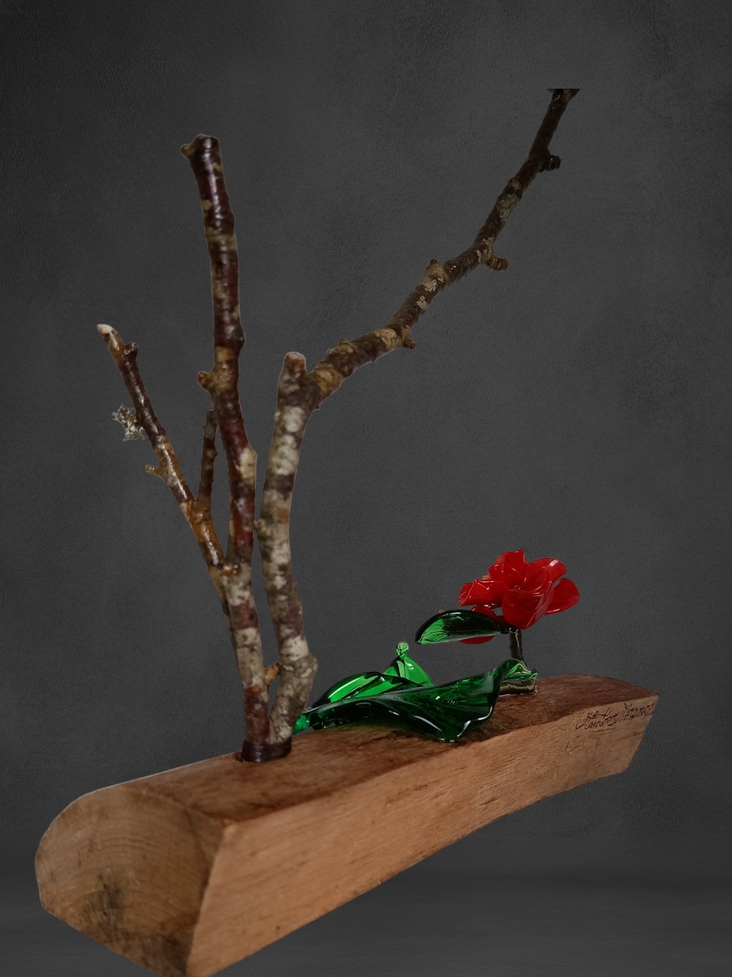 Fiore Di Gardenia Rossa