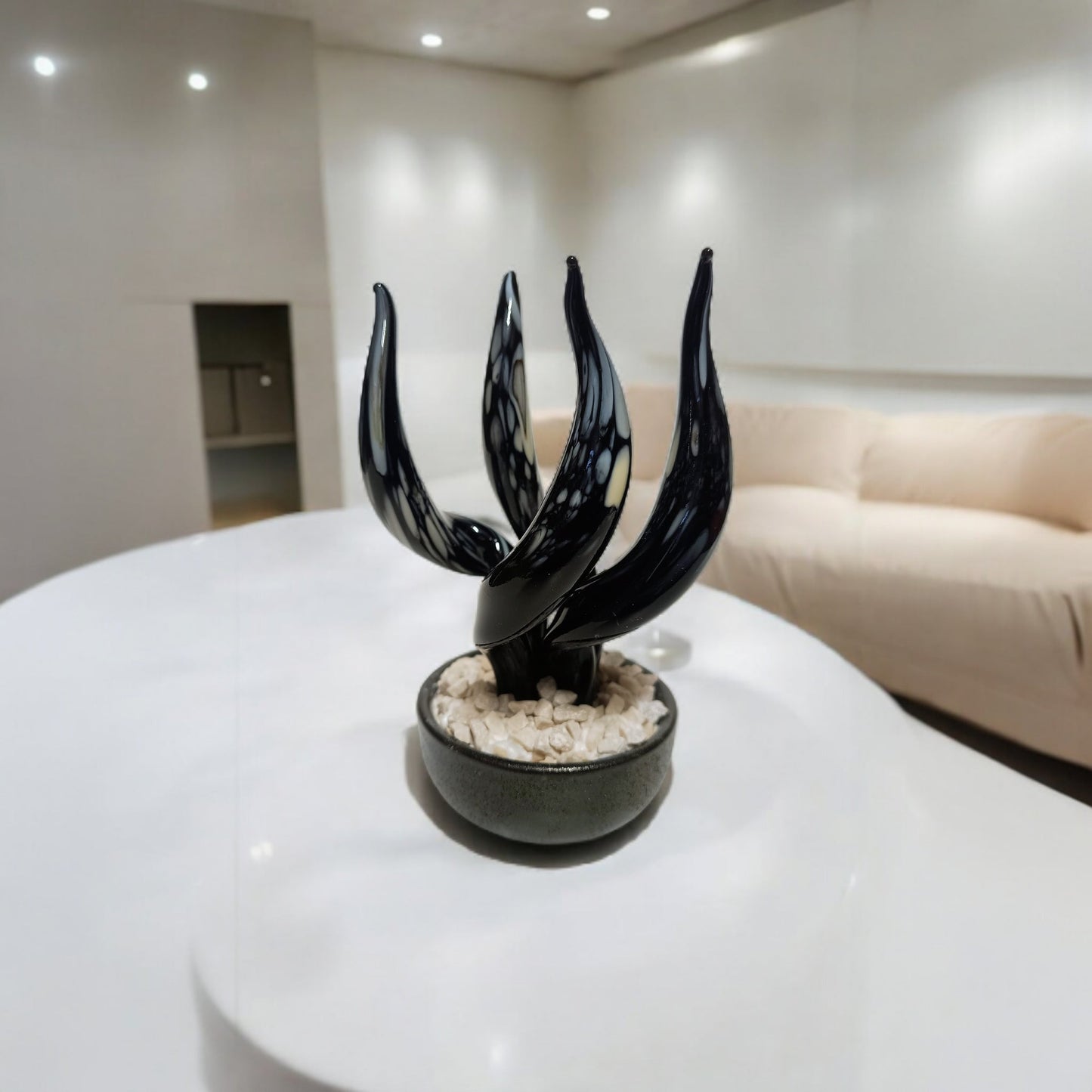 Echi di Laguna – Composizione Artistica in Vetro Soffiato di Murano - MantoanMurano