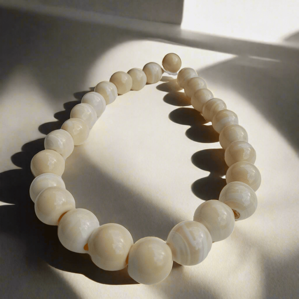 Desy – Collana in perle di vetro soffiato di Murano - MantoanMurano