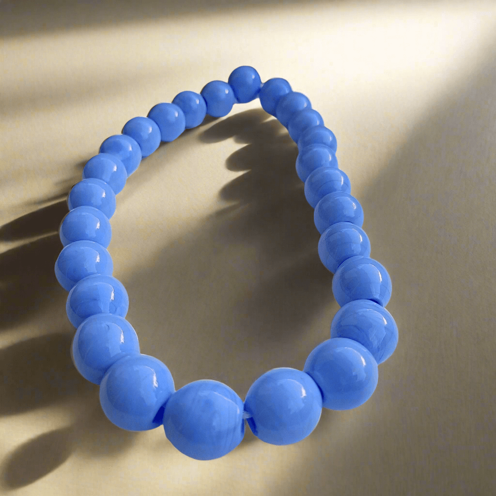 Desy – Collana in perle di vetro soffiato di Murano - MantoanMurano