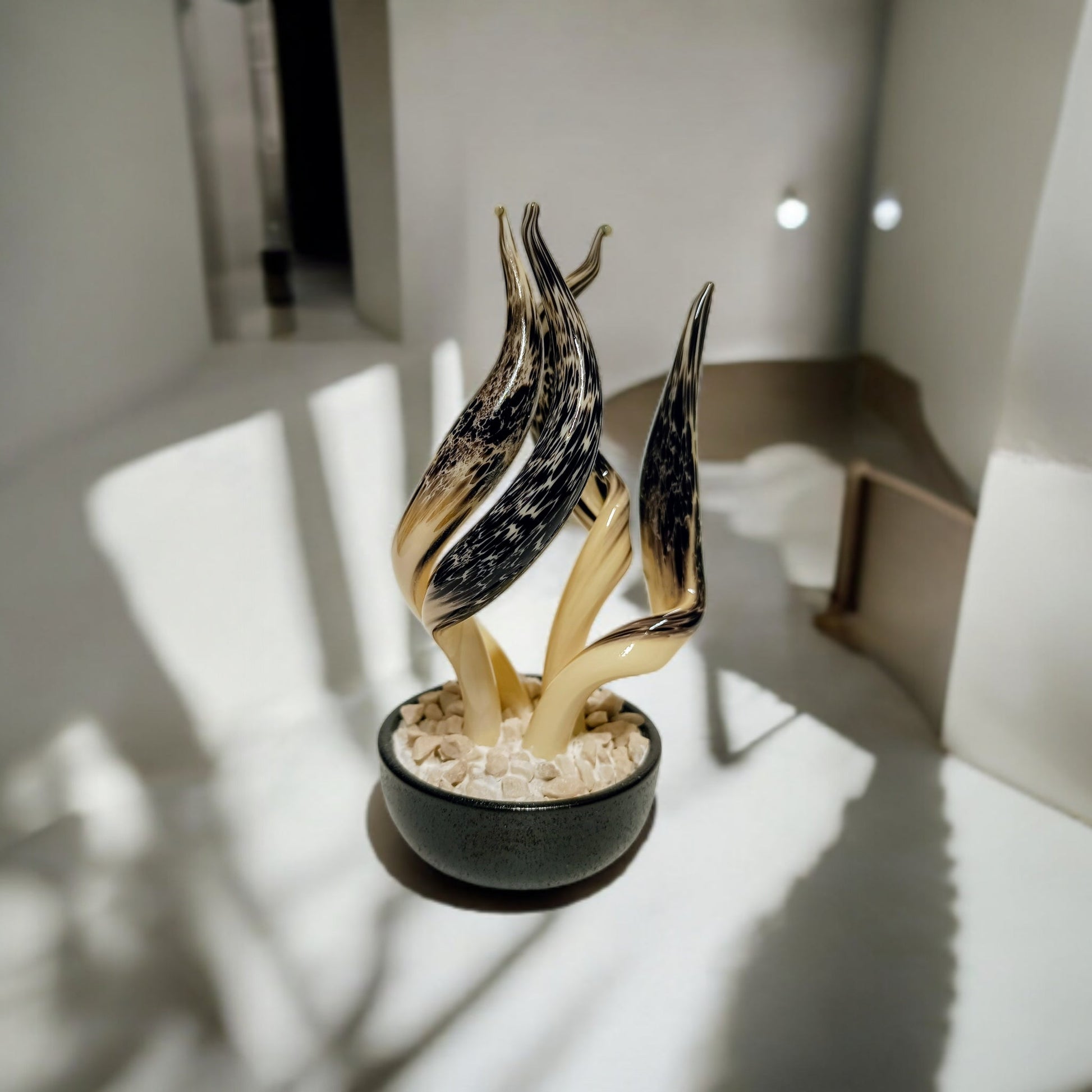 Echi di Laguna – Composizione Artistica in Vetro Soffiato di Murano - MantoanMurano