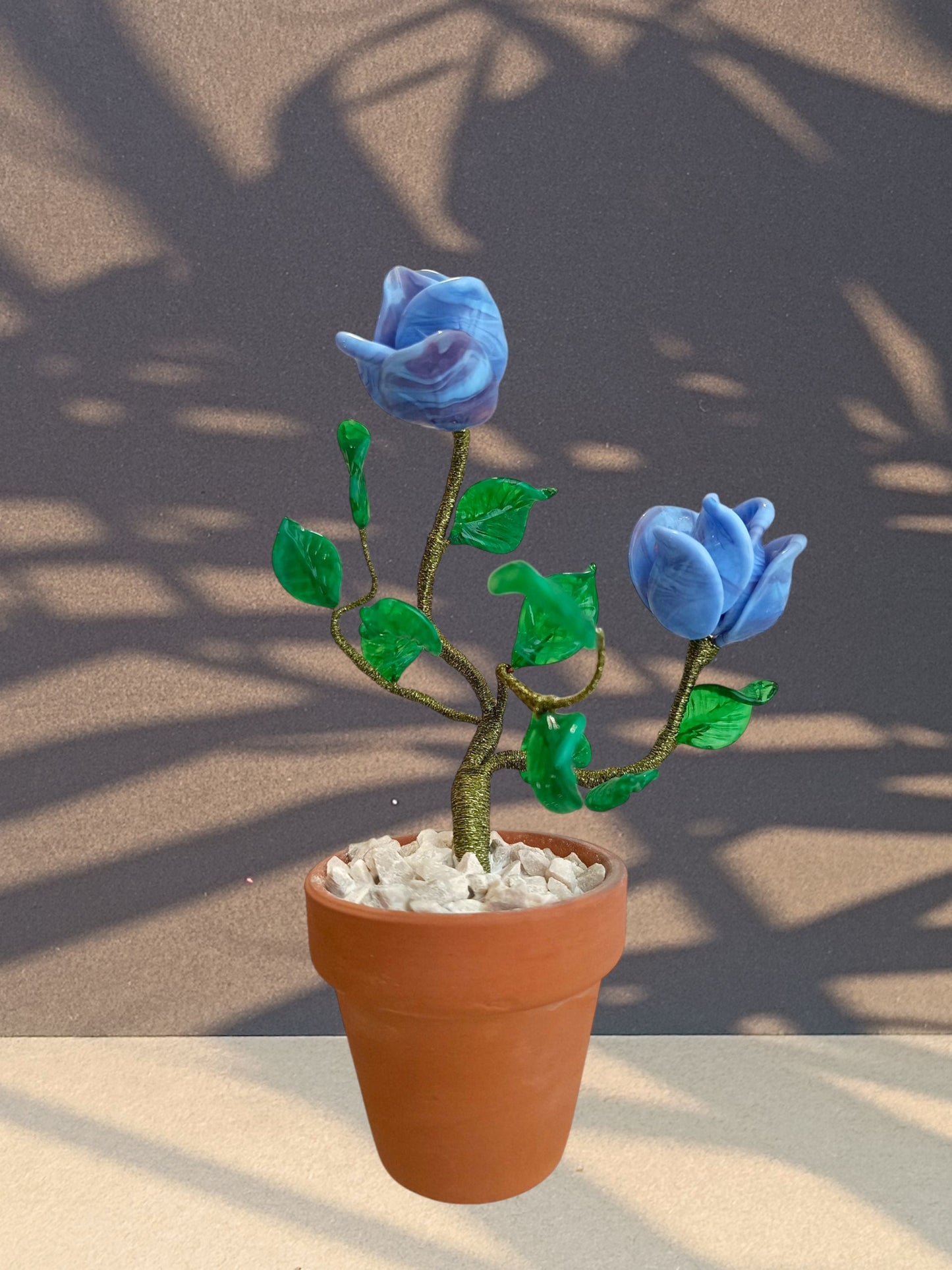 Rosa due boccioli - MantoanMurano
