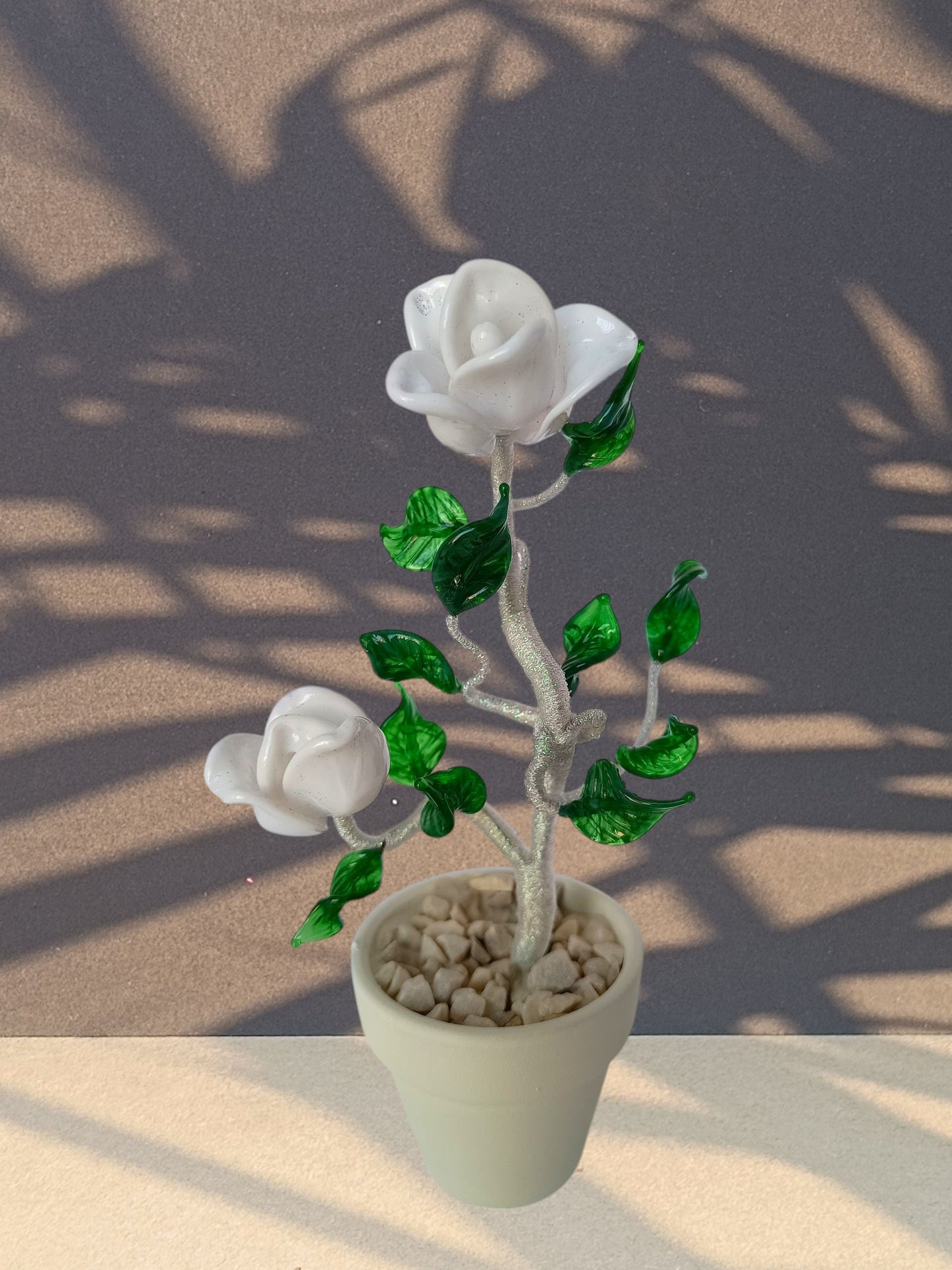 Rosa due boccioli - MantoanMurano