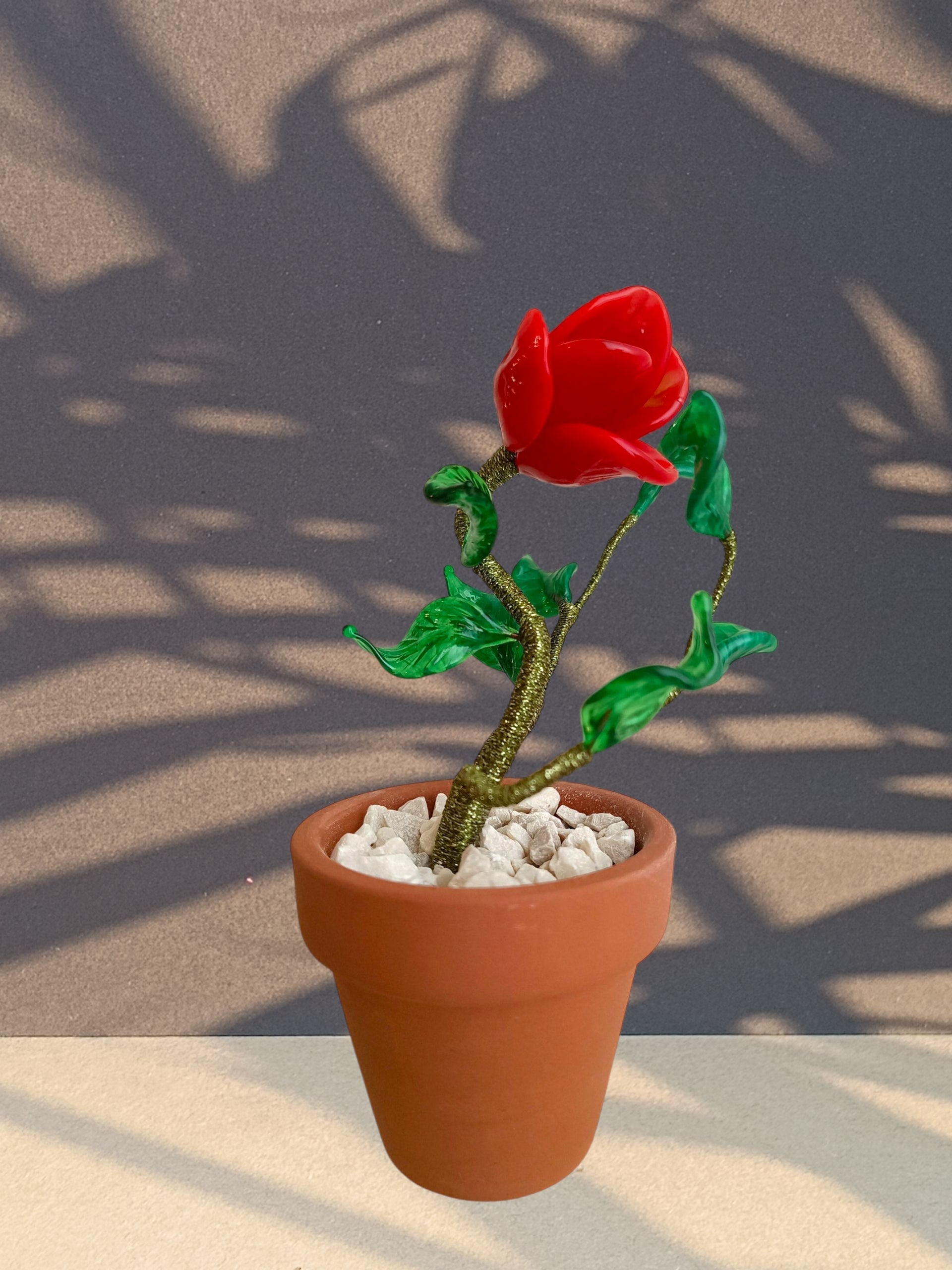 Rosa un bocciolo - MantoanMurano