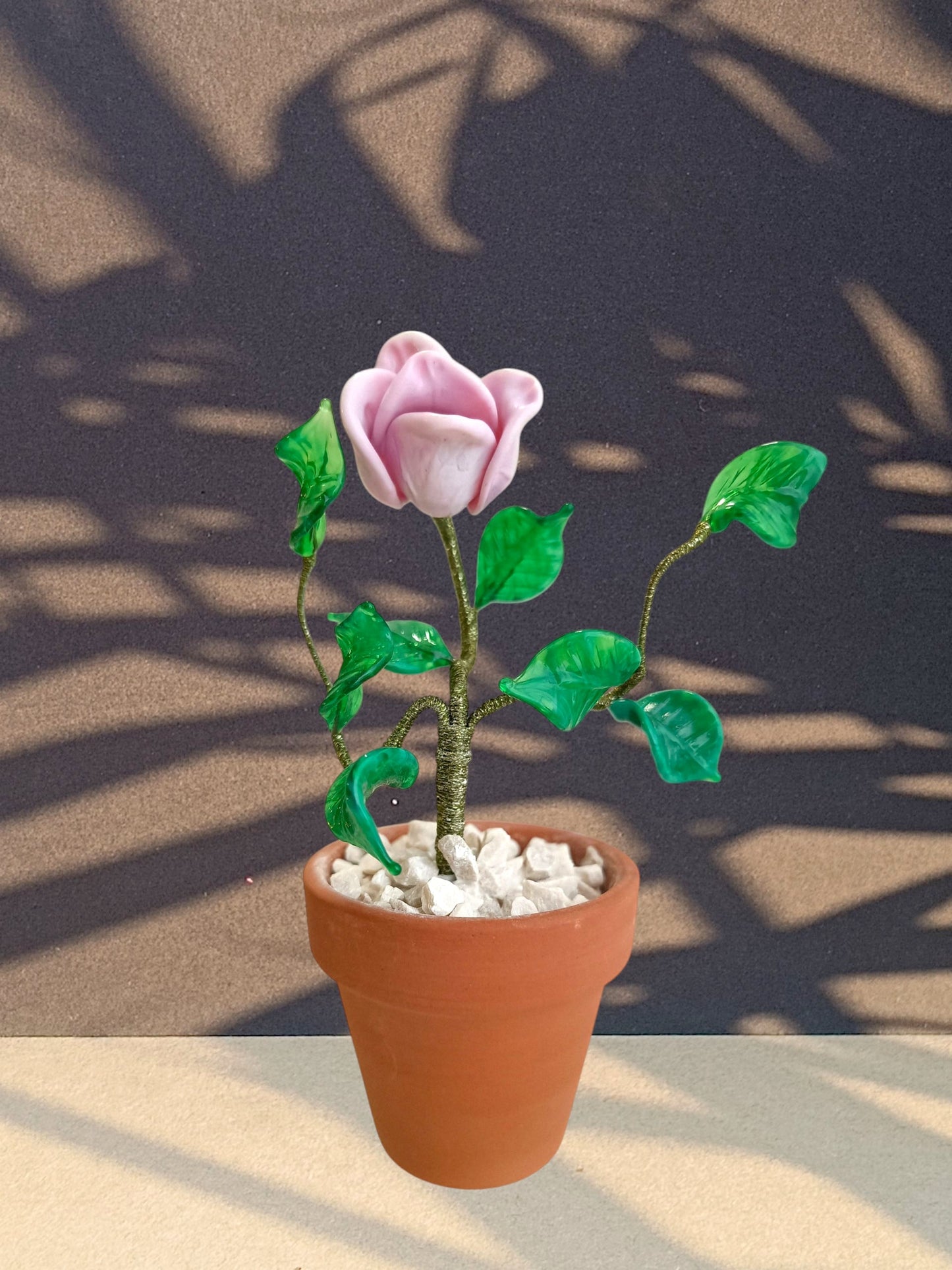 Rosa un bocciolo - MantoanMurano